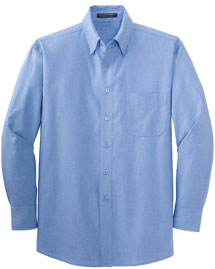 Port Authority Signature Mens Yarn Dye Pattern Dress Shirt