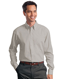 Mens Long Sleeve Value Poplin Shirt