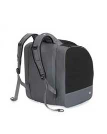 Trapezoid Boot Bag Black/Blue Sketch Circles/Black