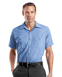 Men's Short Sleeve Industrial Work Shirt