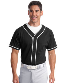 Sport-Tek Mens Jersey with Double Braided Trim