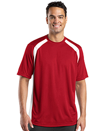 Mens Dry Zone Colorblock Crew