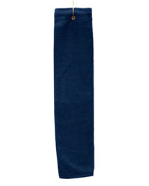 Tri-Fold Hemmed Hand Towel with Grommet
